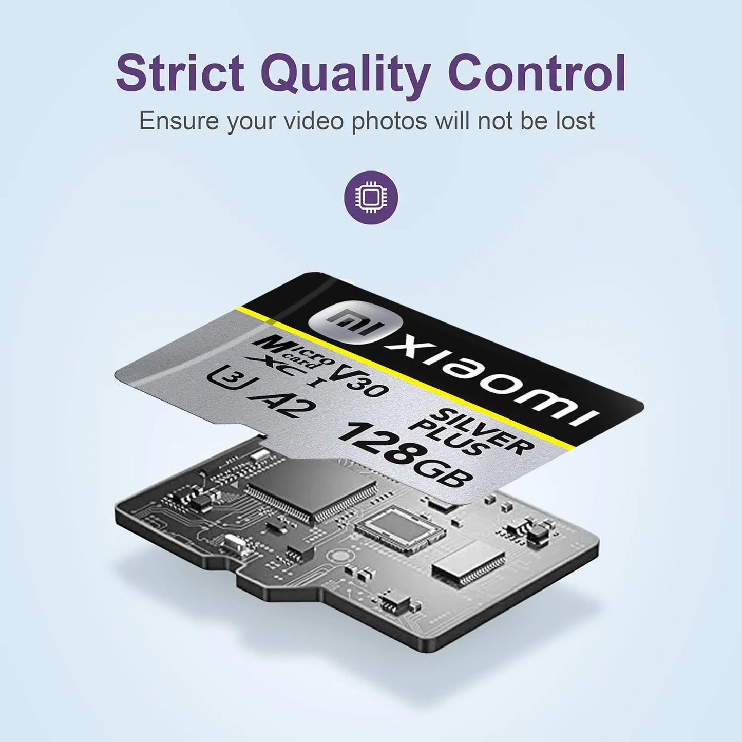 Xiaomi Micro SD Card Ultra SD Memory Card 128GB 256GB 32GB 64GB MicroSD U3 A2 TF Flash Card for Xiaomi Phone Camera table PC