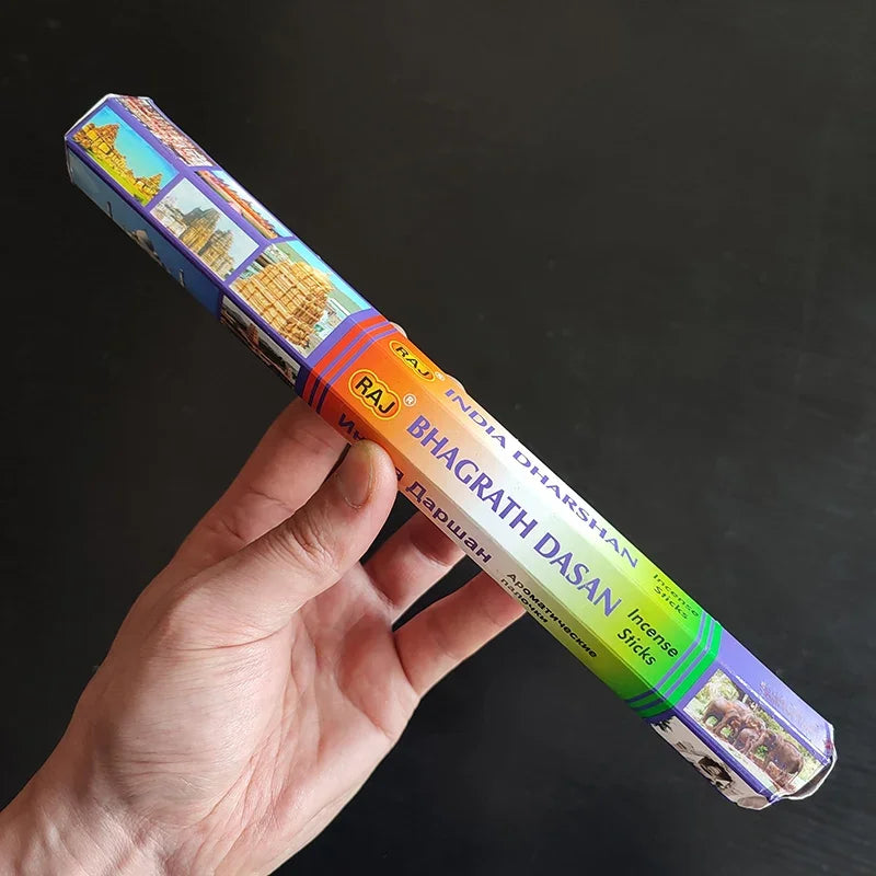 YXYMCF India Sandalwood Incense Sticks Meditation Lavender Sage Palo Santo Tibetan Line Incense Aromatherapy Lasting Fragrance