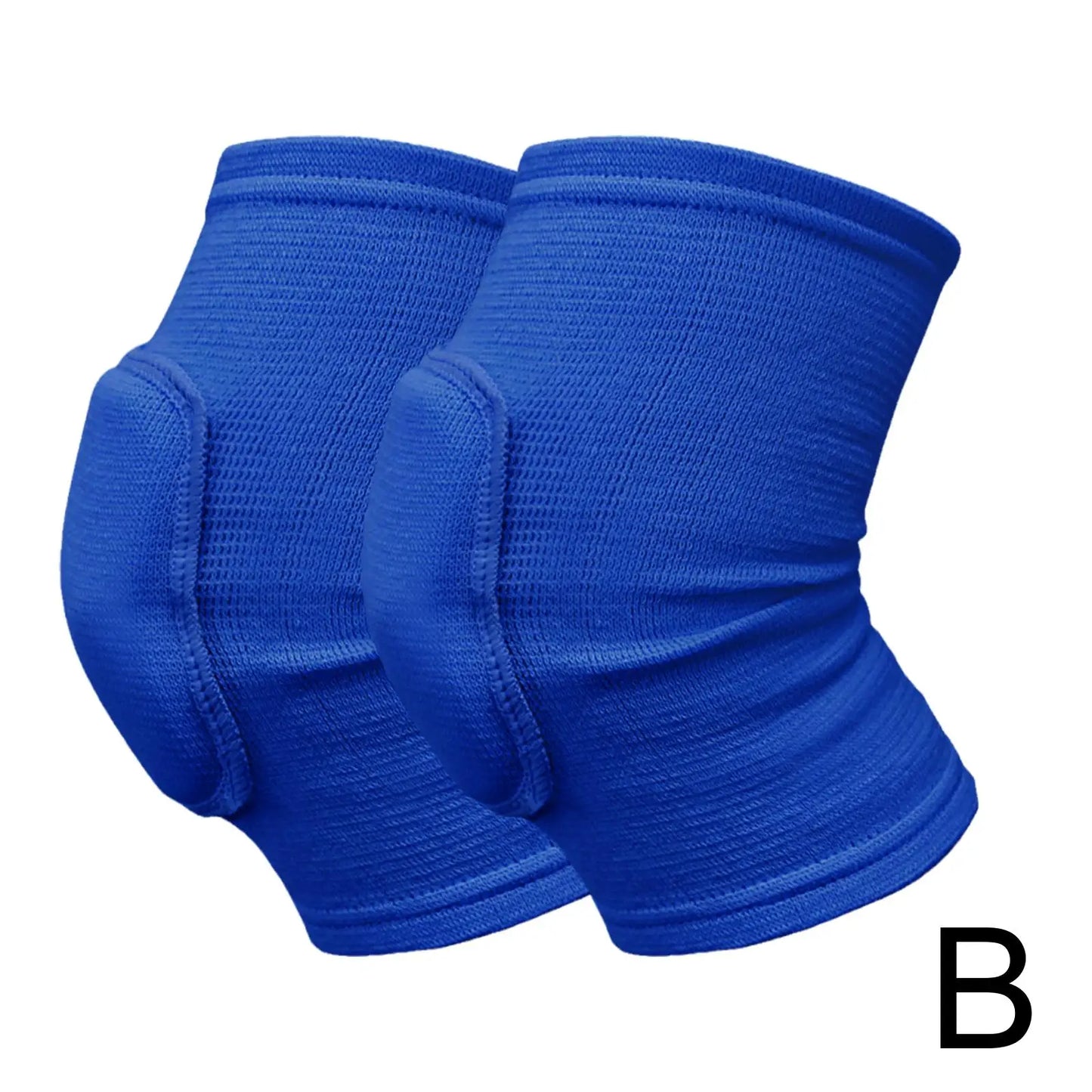 2pcs/set Sports Compression Knee Pads Elastic Knee Protector Thickened Sponge Knees Brace Support For Dancing Workout Training