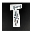 2.0 mm thick Gib Crawn White Mother of Pearl Guitar Peghead Logo inlay Decal