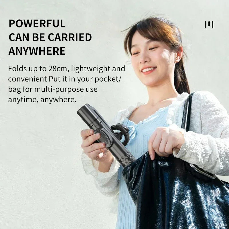 Xiaomi Magnetic Selfie Stick 1.24M Wireles Folding Telescopic Tripod for Android IPhone Smartphone with Remote Control