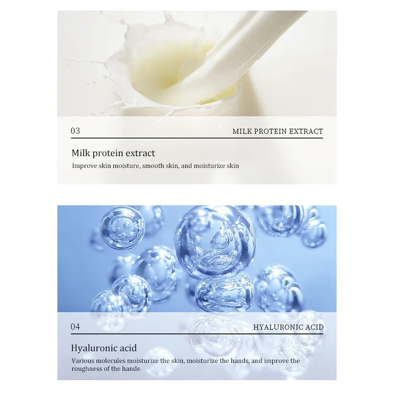 Anti-wrinkle Hand Cream Collagen Skin Soften Nourish Cracked Repair Whitening Moisturizing Anti-drying Product Korean Skin Care