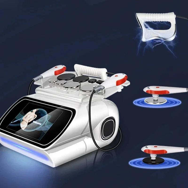 Portable 448KHZ RF Tecar Therapy RET CET Diathermy Body Sliming Machine Pain Relief Skin Tightening Deep Care 2023 NEW