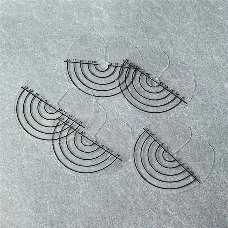 10pcs Fashion Easy Tools Heat Scalp Protector Shields For Hair Extension Useful Styling Tools Hair Heat Fusion Template Disk