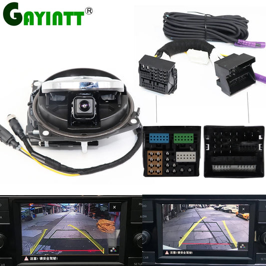 Original Stereo CanBus MQB PQ MIB car rearview camera For VW Golf 6/7/8 Polo CC Beetle Magotan B6 B7 B8 EOS T-roc Passat