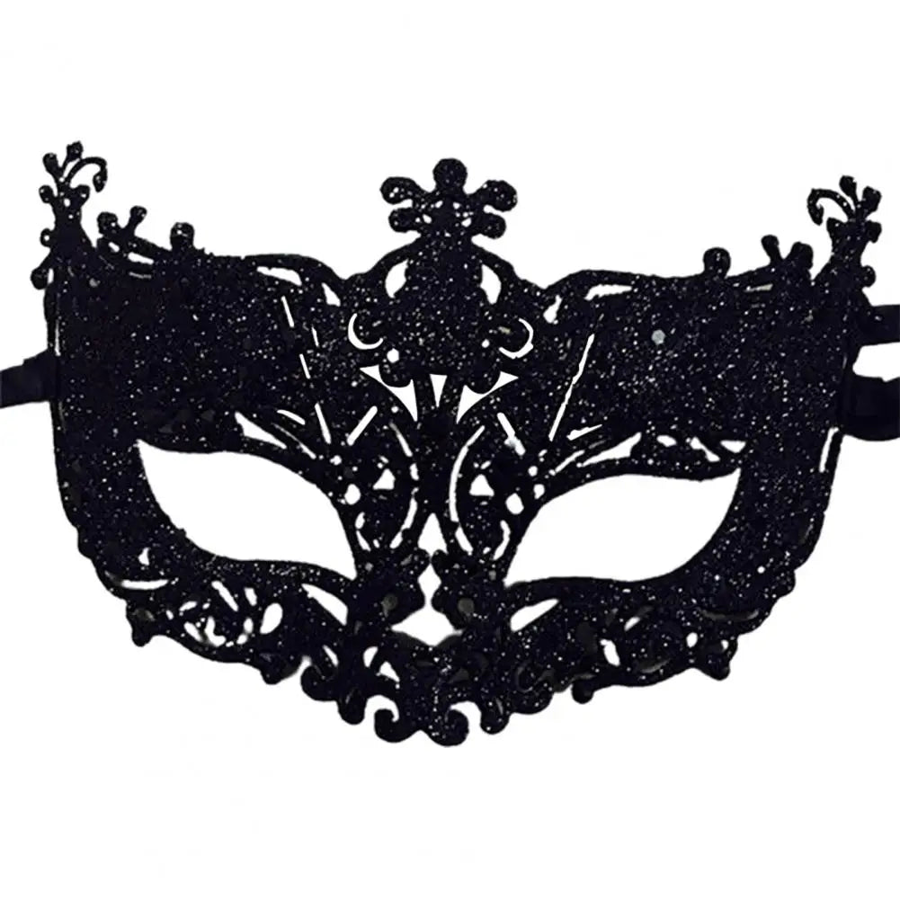 Cosplay Face Covers Party Mask Glitter Shinny Women Ribbon Mysterious Eye Cover For Masquerade Luxury Venetian Mask Halloween