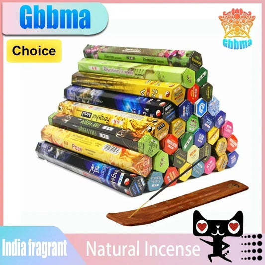 2024 Gbbma 20 Sticks India Coconut Incense Sandalwood Household Bedroom Toilet Toilet Agarwood Tibetan Line Aromatherapy