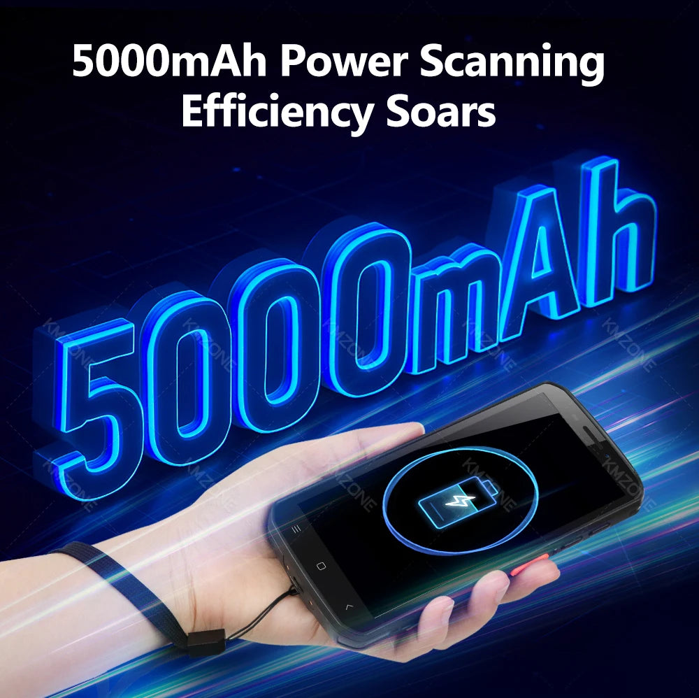 MTK6765 PDA Terminal Android 14 with NFC 4G64G Wifi GPS 1D 2D QR Barcode Scanner Reader Data Collector Mobile Warehouse device