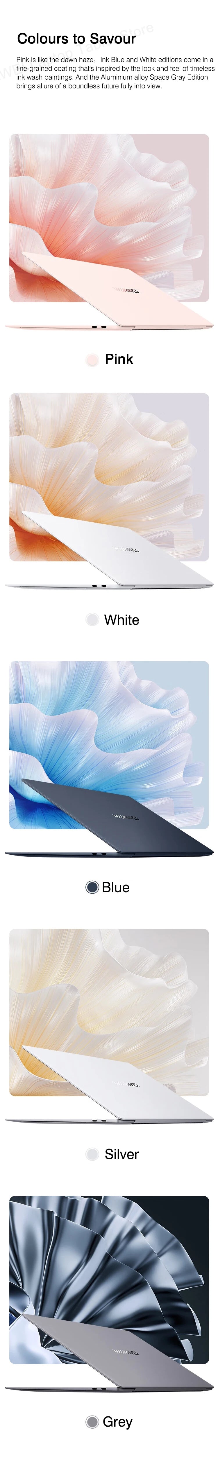 2023 HUAWEI MateBook X Pro Laptop i7-1360P 16/32GB 1/2TB 13th Core Notebook 14.2-inch 3.1k Touch-screen Computer HDR Vivid LTPS