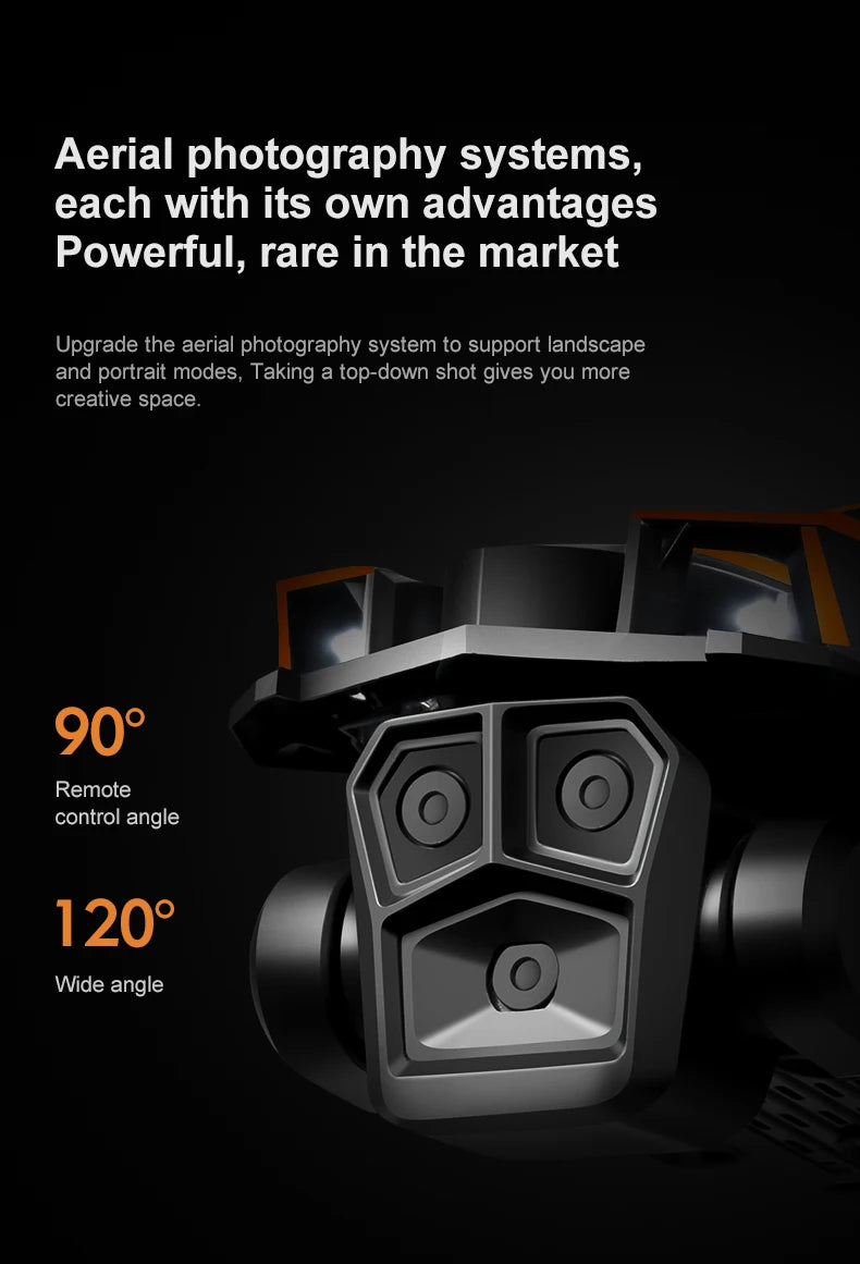 NEW K12Max UAV With Screen Control 5G 8K HD Camera Brushless Drone Optical Flow Positioning Aerial Four-Axis Aircraft Gifts Toys