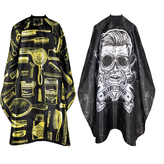Barber Cape For Men Women Haircut Cape With Adjustable Neckline Professional Salon Cutting Cape Waterproof Hairdressing Gown