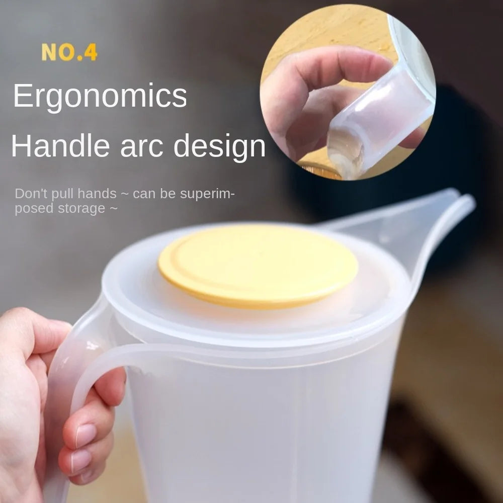 1500ml Measuring Cup Kitchen Baking Mixing Cup Scaled Filter Thicken Tip Mouth Liquid Measuring Tool