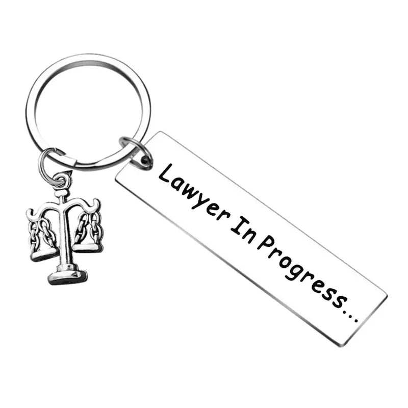 Cute Lawyers Gift Lawyer Keychain Scales of Justice Lawyer Gift New Lawyer Key Chain Pendant Jewelry Law School Graduation Gift