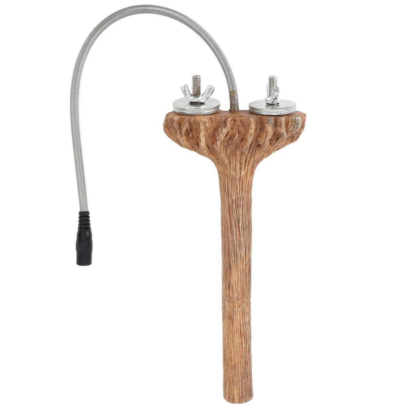 Birds Warmer Perch Bird Cage Heated Perches Fast Heating Intelligent Temperature Control Resin Parrot Thermal Stand for Winter