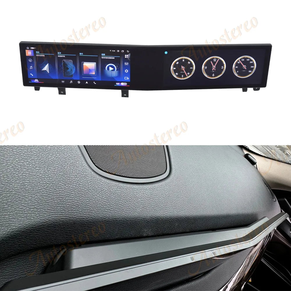 ID8 Dual Screen Carplay Android 13 For BMW X5 F15 X6 F16 X5M X6M 2014-2019 Car Multimedia Player GPS Navigation Head Unit Media