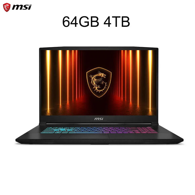 2025 MSI Katana 17 HX Gaming Laptop 17.3 Inch 2.5K QHD 240Hz IPS Screen Netbook i9-14900HX 32GB 2TB RTX5060 Notebook Computer PC
