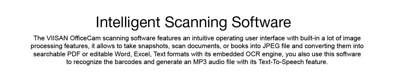VIISAN S21 CaptureA2 27MP High Resolution HD Camera Book Document Scanner  Auto Flatte Height  Multi Language OCR  Windows Macos