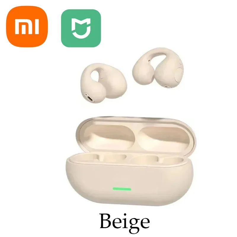 Xiaomi Mijia Bone Conduction Headphones Wireless Bluetooth 5.3 Compatible 3d Surround Sound Bass Ear Clip-on Sports Headphones