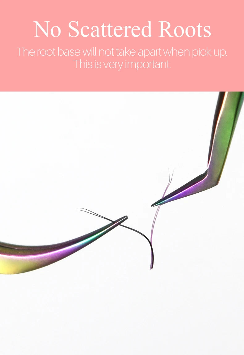 SONG LASHES Y Shape Ombre Color Lashes  Two tip C/D Curl Premade Volume Lashes Individual Eyelash Extension Supplies