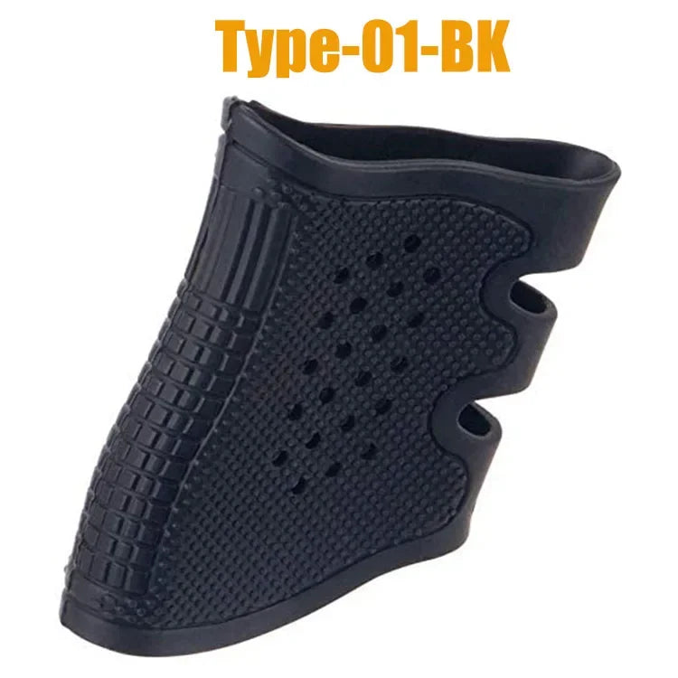 Glove Cover Sleeve Anti Slip For Most Of Glock 17 19 Handgun Hunting Accessories Tactical Pistol Rubber Grip Holster Magazine