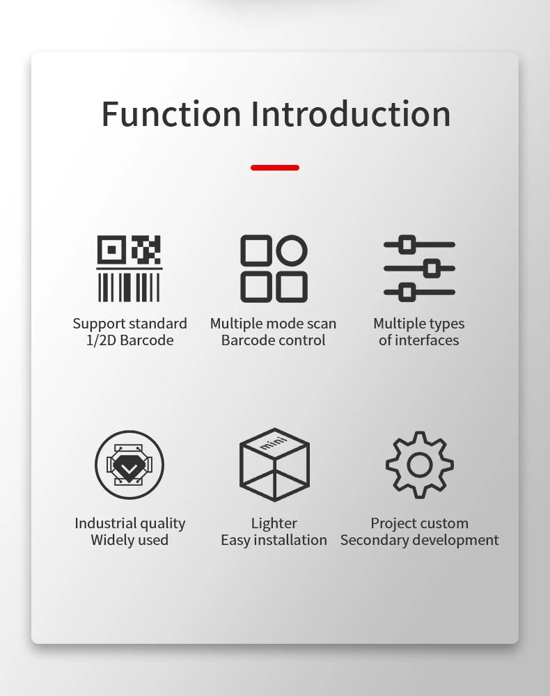 Embedded Barcode Scanner BarCode Reader code reader fixed Mounted code Engine Module USB 1D/2D QR PDF417Code ScanSH-400