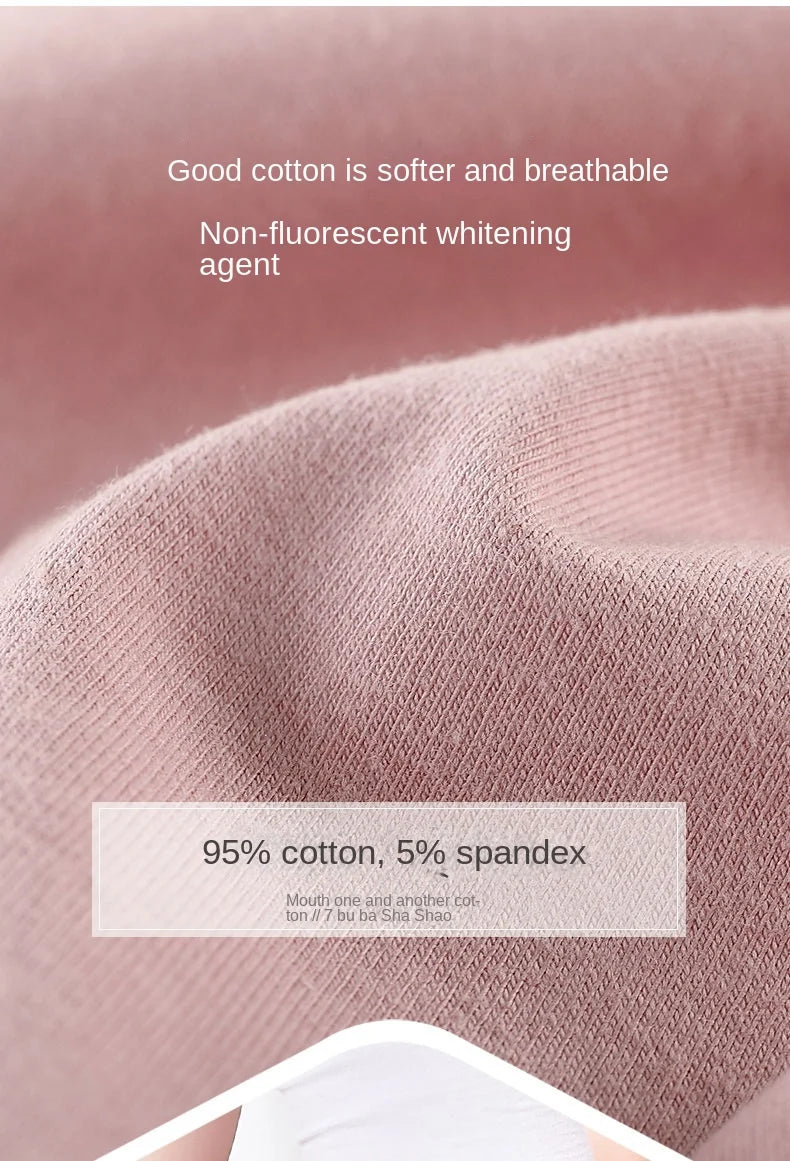 Cotton Panties Women's High Waist Underwear Abdominal Plus Size Briefs Girls Female Seamless Underpants Sexy Lingeries Soft Lady