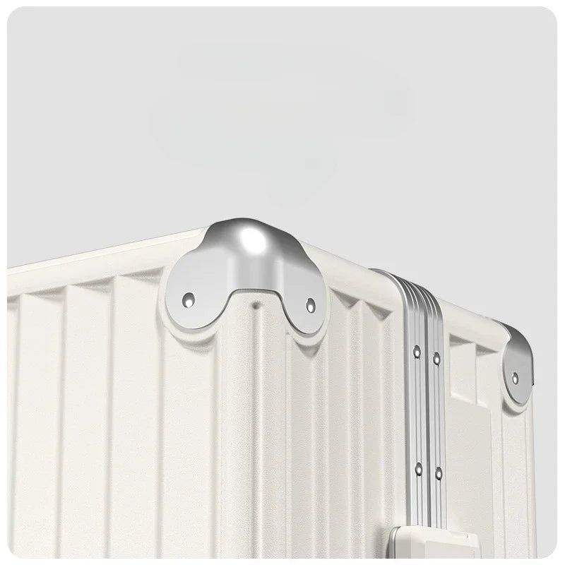 20/22/24 Inch Travel Suitcase Rolling Luggage Aluminum Frame Boarding Trolley Case With wheels Carry-on Luggage with Cup holder