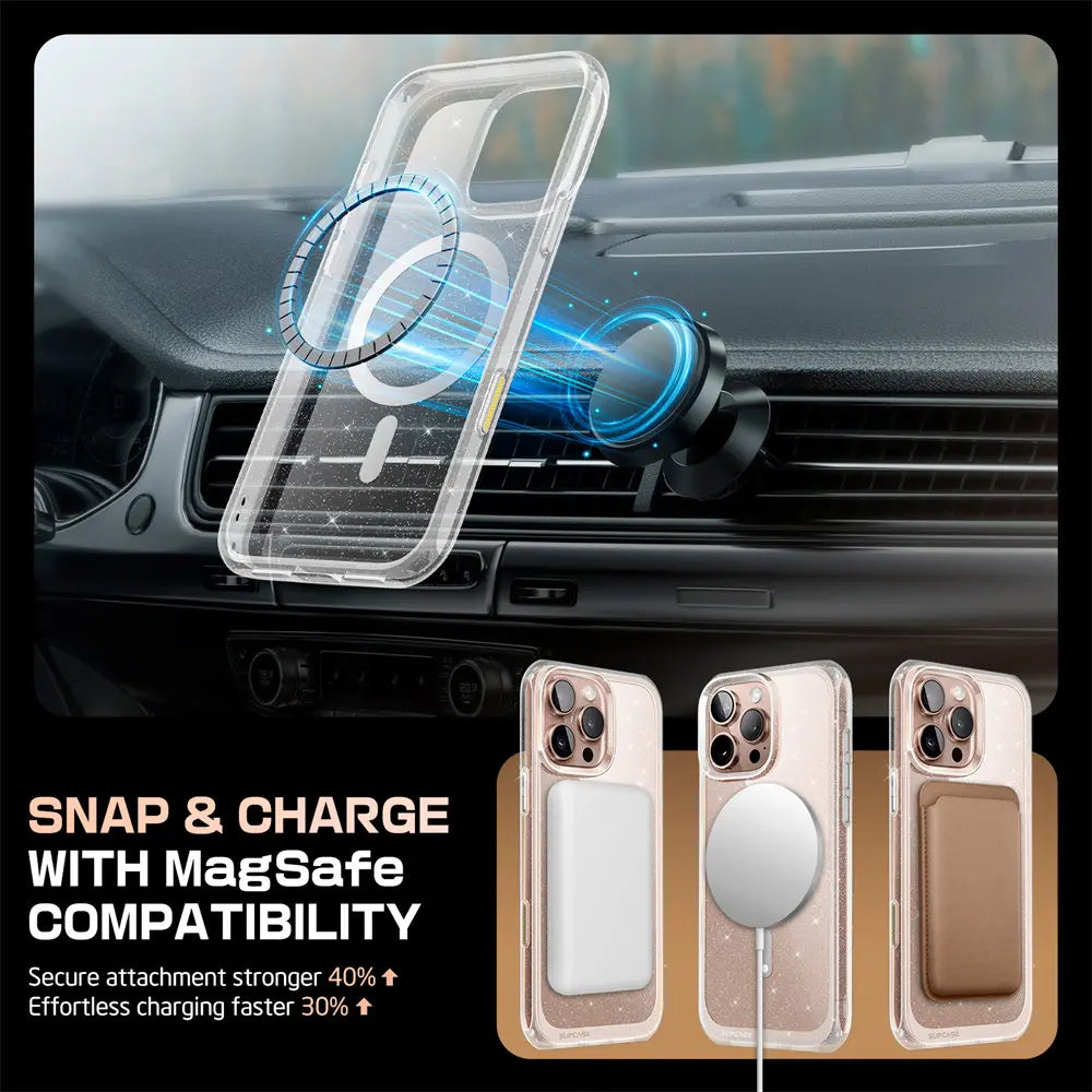 For iPhone 16 Pro Max Case with Camera Control Capture Button SUPCASE UB Mag Slim Shockproof Magnetic MagSafe Phone Case Cover