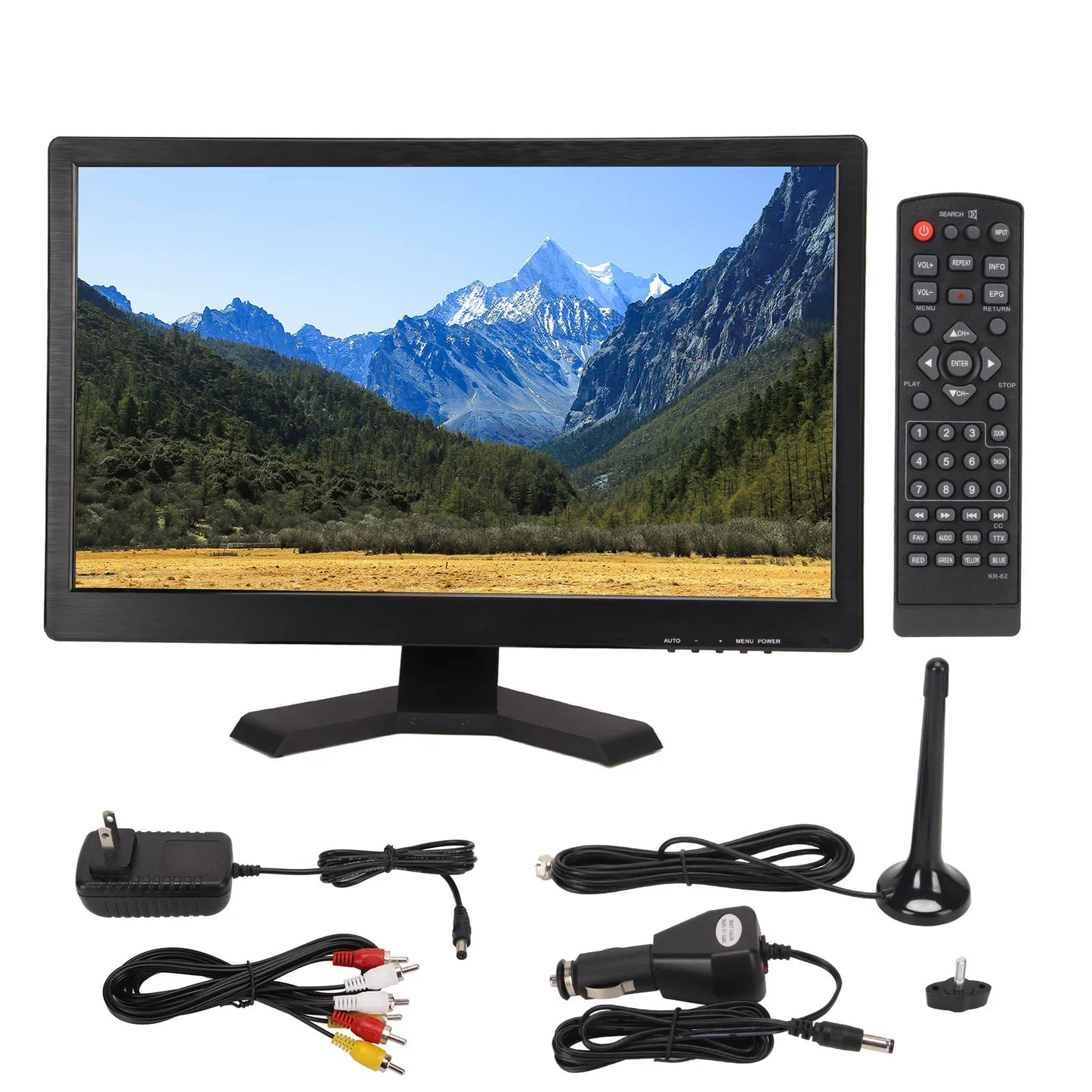 21.5 Inch LED Digital TV 2K HD 1080P ATSC Dual Tuner Digital Television with Multi Interfaces ATSC LED Digital TV LED Digital TV