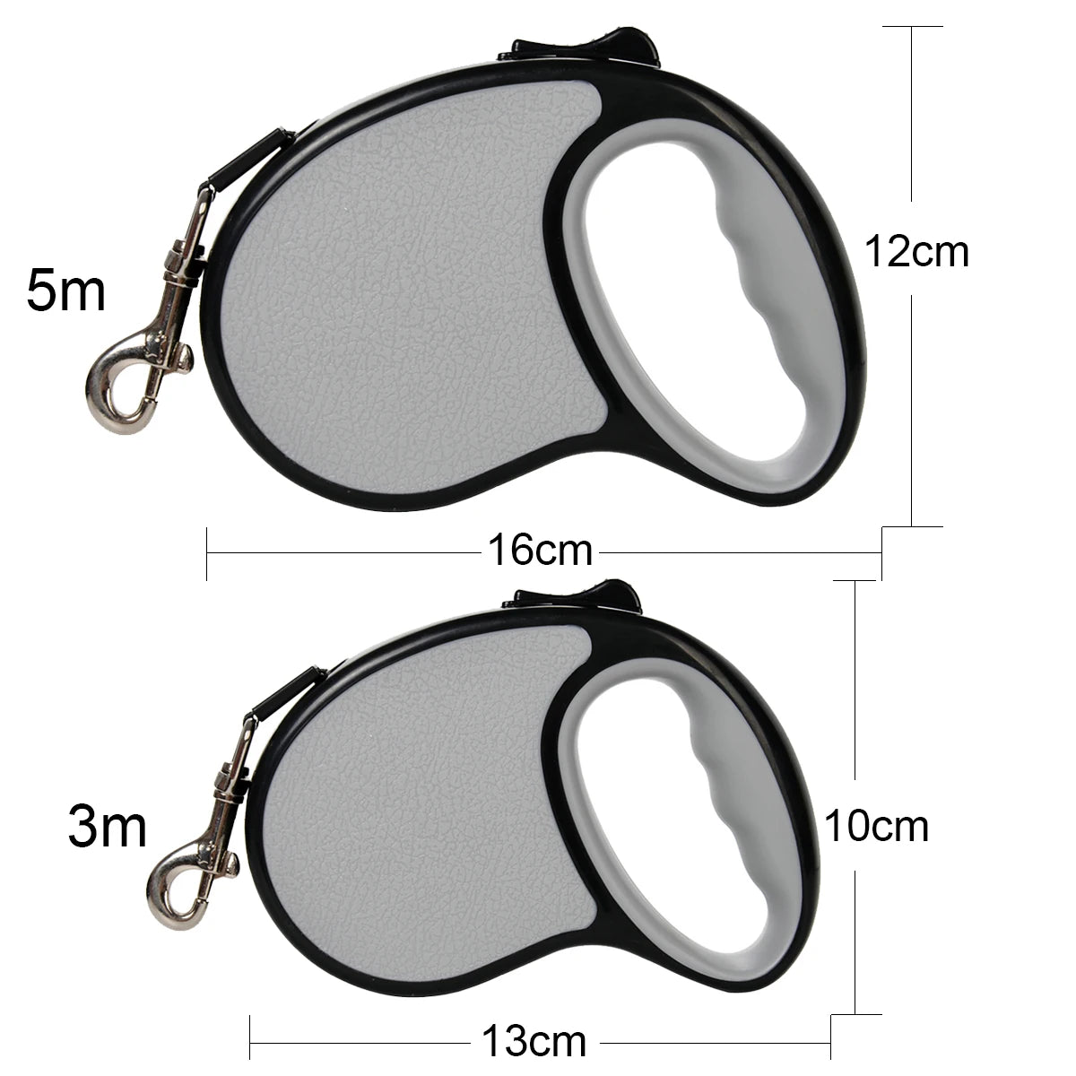 3m 5m Durable Dog Leash For Small Medium Dogs Nylon Strong Retractable Candy Color Traction Rope French Bulldog Pet Supplies