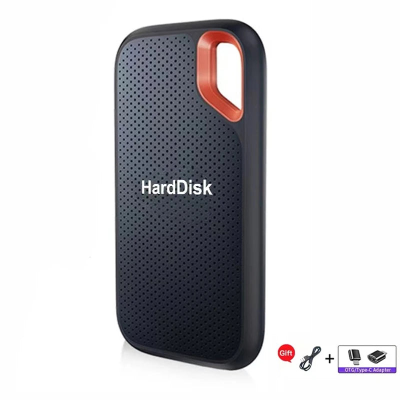 Hot Sales E61 SSD Portable External Hard Drive 2TB M.2 Disk Memory USB 3.1 Storage for SanDisk notebook Desktop Computer Laptops