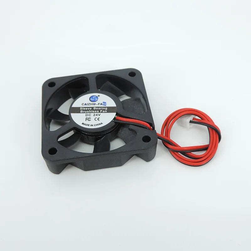 DC 5010 5V/12V/24V Computer CPU Cooler Mini Cooling Fan 50MM Small Exhaust Fan for 3D Printer 2 pin 50x50x10mm A7