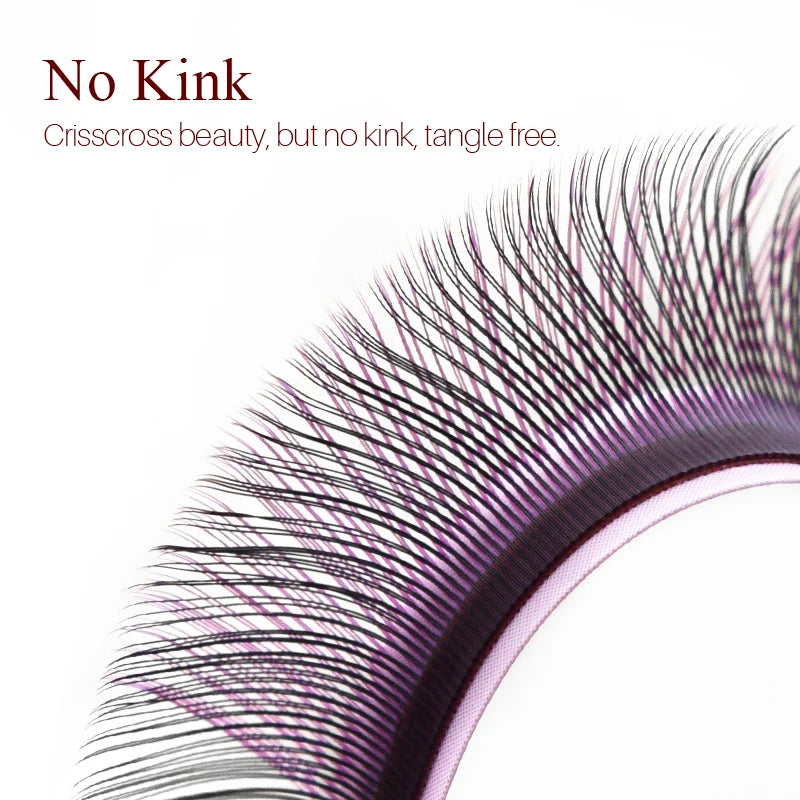 SONG LASHES Y Shape Ombre Color Lashes  Two tip C/D Curl Premade Volume Lashes Individual Eyelash Extension Supplies