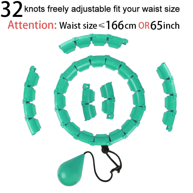32/20/24/28 Adjustable Sport Hoops Thin Waist Exercise Detachable Massage Hoops Fitness Equipment Gym Home Training Weight loss