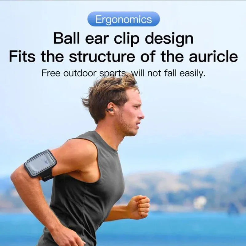 Xiaomi Mijia Bone Conduction Headphones Wireless Bluetooth 5.3 Compatible 3d Surround Sound Bass Ear Clip-on Sports Headphones