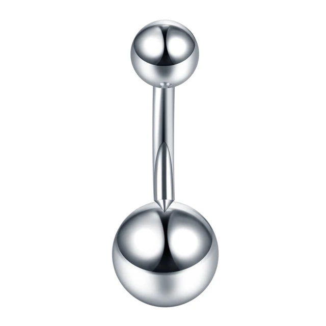 1Pc Surgical Steel Belly Button Ring Navel Nombril Piercing CZ Belly Ring Sexy Women Belly Piercing Body Jewelry Ombligo 14G