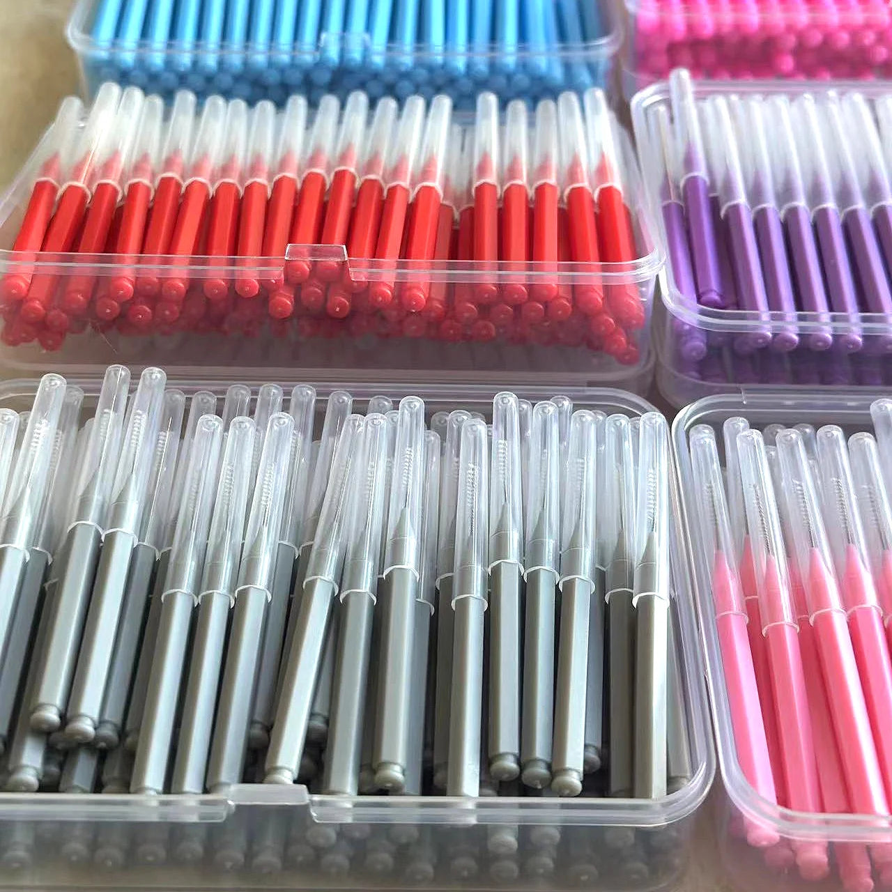 100Pcs/box Interdental Brushes Health Care Tooth Escova Interdental Cleaners Orthodontic Dental Teeth Brush Oral Hygiene Tool
