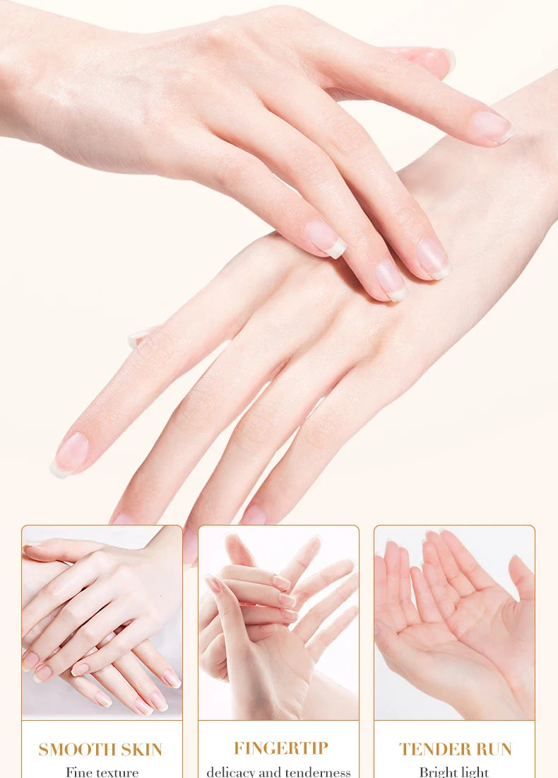 Collagen Anti-wrinkle Hand Cream Anti-drying Cracked Whitening Moisturizer Fade Fine Line Soft Smooth Repair Hand Foot Skin Care