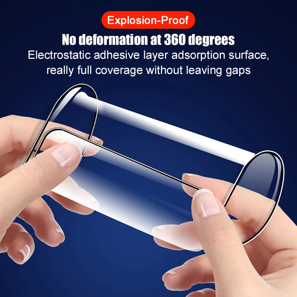 2Pcs Soft Ceramic Tempered Film For iPhone 13 11 12 14 Pro Max Mini Screen Protector XS XR X 8 7 6 6S Plus SE Phone Accessories