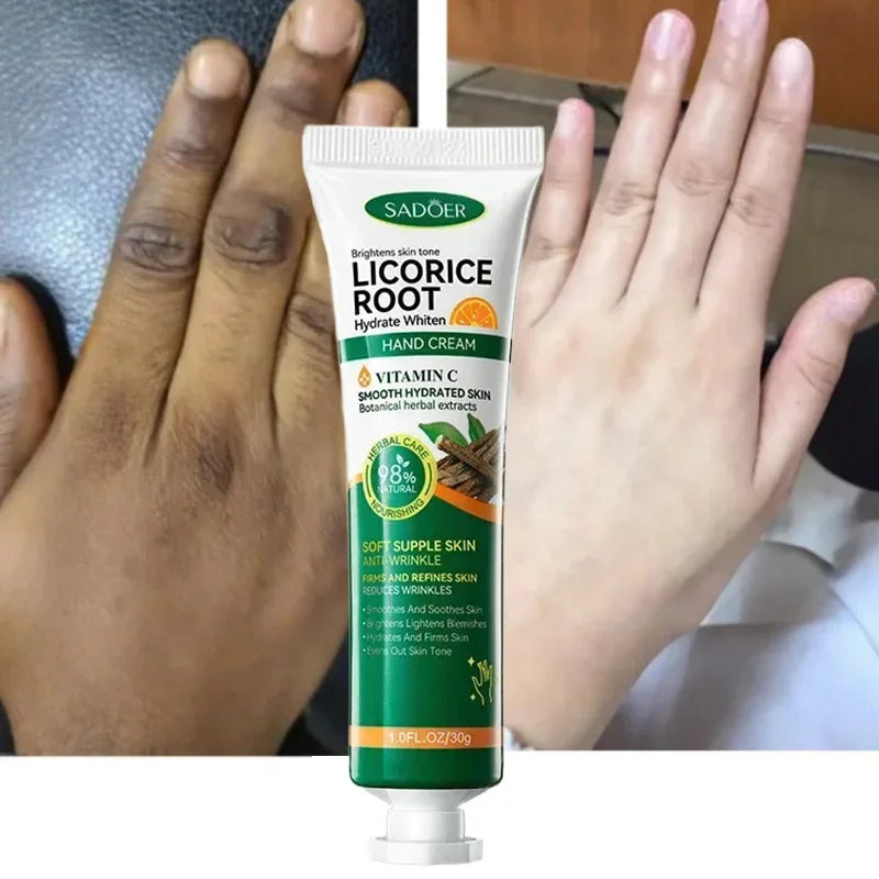 Fast Whitening Dark Knuckles Hand Cream Brighten Moisturizing Intense Stains Remover Melanin Corrector Products hand Skin Care