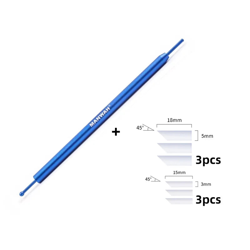 Metal Stainless Wipe Stick seepage line cleaning swabs Stickers Cotton swabs Old effect aids tool For Hobby Model Making