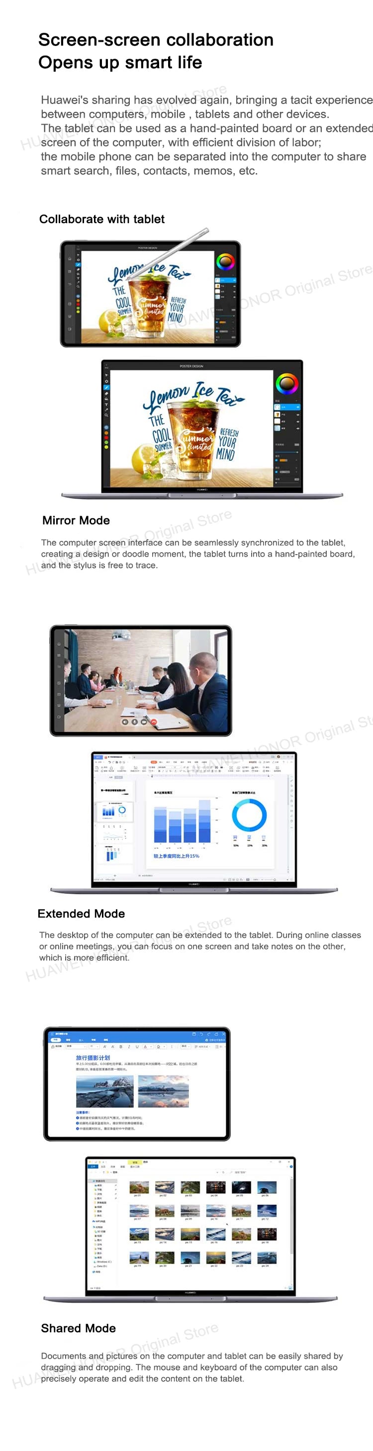 HUAWEI MateBook 16 Laptop AMD Ryzen R5-5600H/R7-5800H 16GB 512GB Notebook Radeon Graphics 16-inch 2.5K Eye Protection Computer