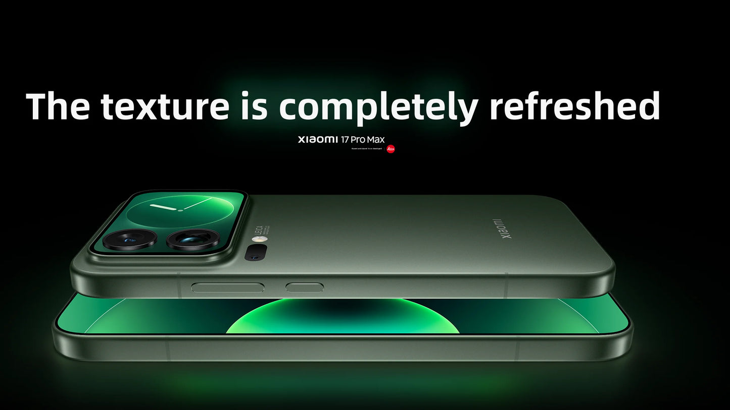 CN Version Xiaomi 17 Pro Max Smartphone 6.9" Display Snapdragon 8 Elite Gen5 7500mAh Battery 100W Hyper Charge Dual Screen