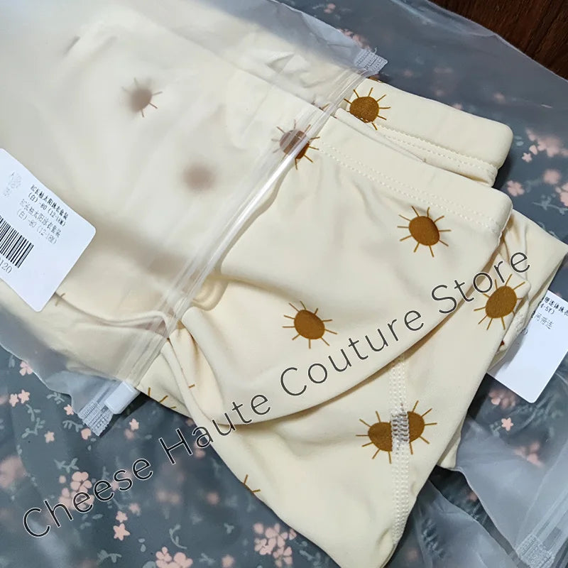 RC Baby Girls Swimwears 1-12y Kids Long Sleeve Sunscreen Floral Toddler Swimming Swimsuit Striped Bikini Suits 2022 Hot Clothes