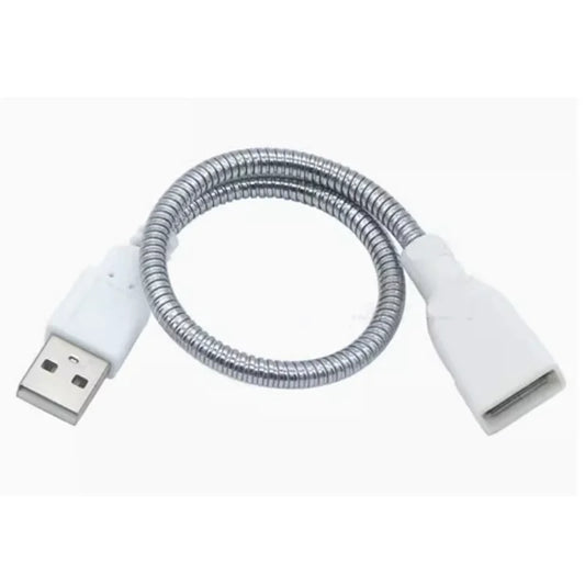 Metal USB hose USB lamp extension cord USB power cord, table lamp metal hose, dedicated to USB lamp