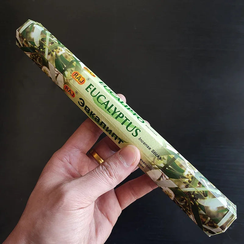 YXYMCF India Sandalwood Incense Sticks Meditation Lavender Sage Palo Santo Tibetan Line Incense Aromatherapy Lasting Fragrance