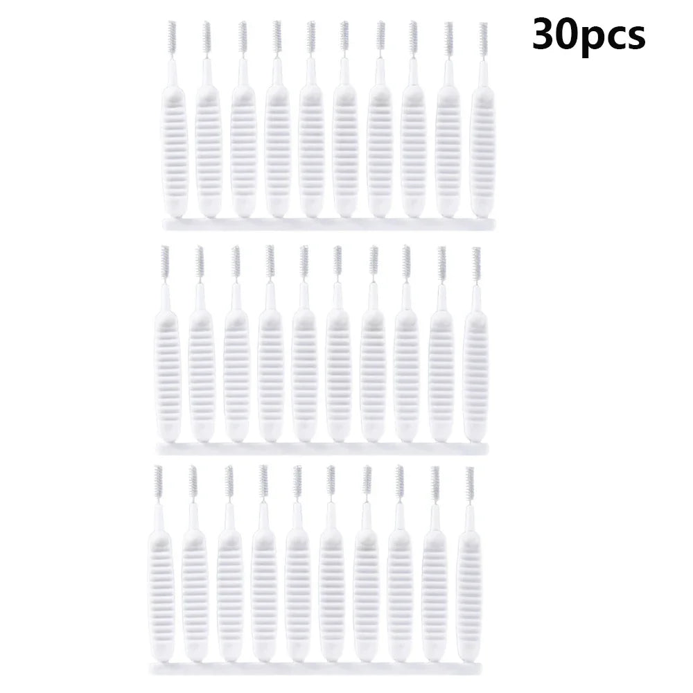 Earphone Accessories Charging Port Cleaning Brush 65mm Dust Hole Clean Mini Brush Bendable Mini Soft Round Brushes Cleaner Sets