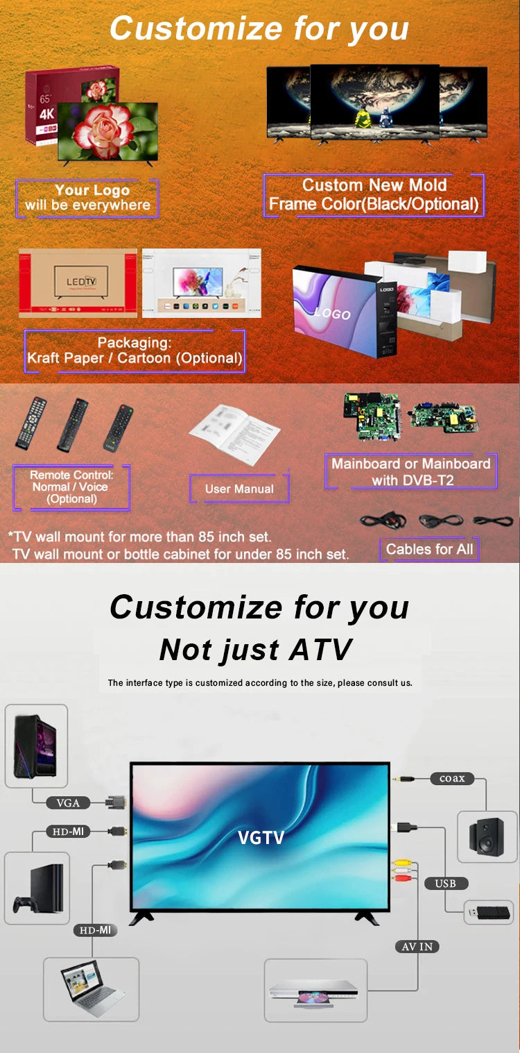 19 inch Smart TV HD Android TV with WiFi, Built-in YouTube Netflix, LED Digital Television for Bedroom Kitchen Hotel
