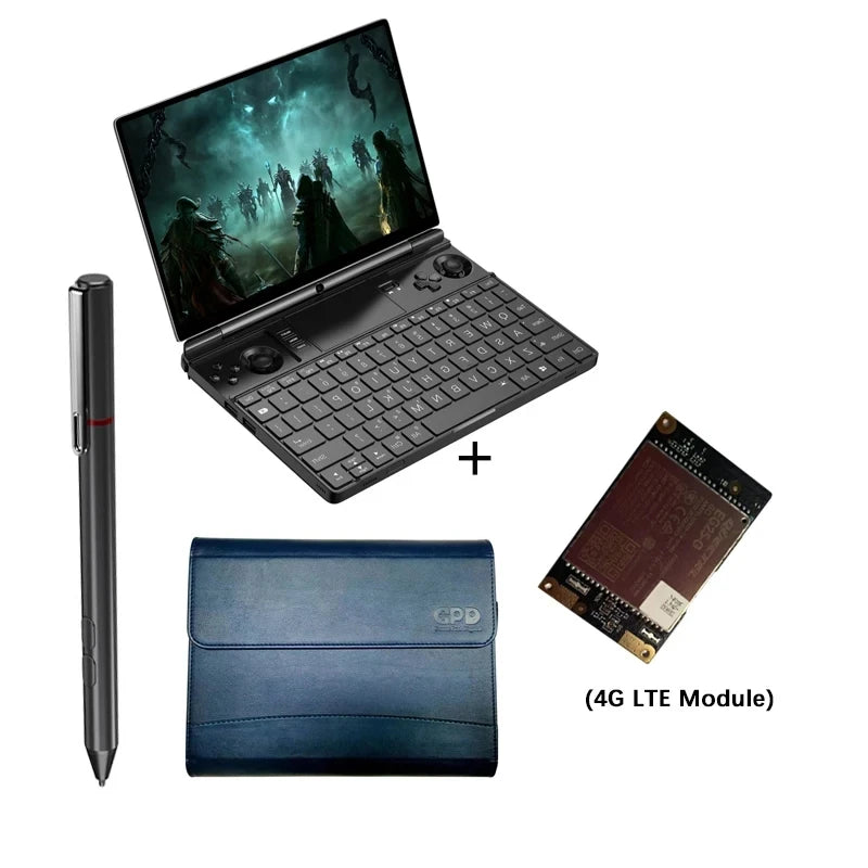 New 2025 version! GPD WIN Max 2 10.1 Inch Handheld AMD AI 9 HX 370 64GB RAM 2TB SSD Mini Laptop Computer for business