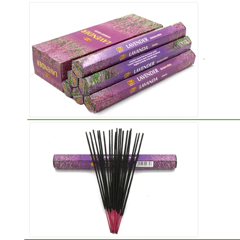 1 Box Natural Sandalwood Indian Incense Sticks 20sticks White Sage Jamine Scents for Home Fragrance Spa Meditaion Aromatherapy